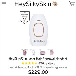 HeySilkySkin At Home Lazar Hair Removal